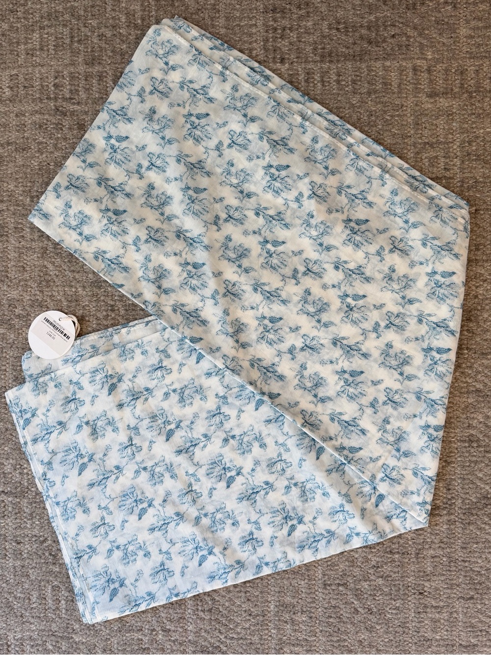 NWT Minnow x Block Women’s Pareo blue floral one size